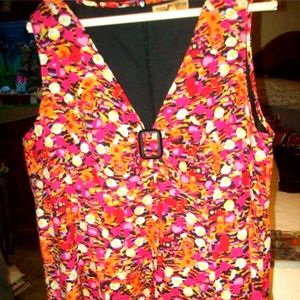 Notations Multi color Floral Dress